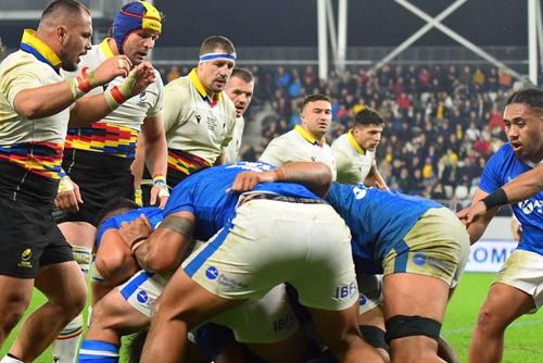 România - Samoa 0-22 / Sursă foto: @daniel.nechita.p / Facebook@ Rugby România