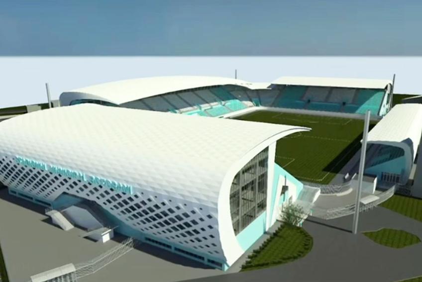 Așa ar trebui să arate noul stadion din Botoșani // sursă foto: captură video FC Botoșani