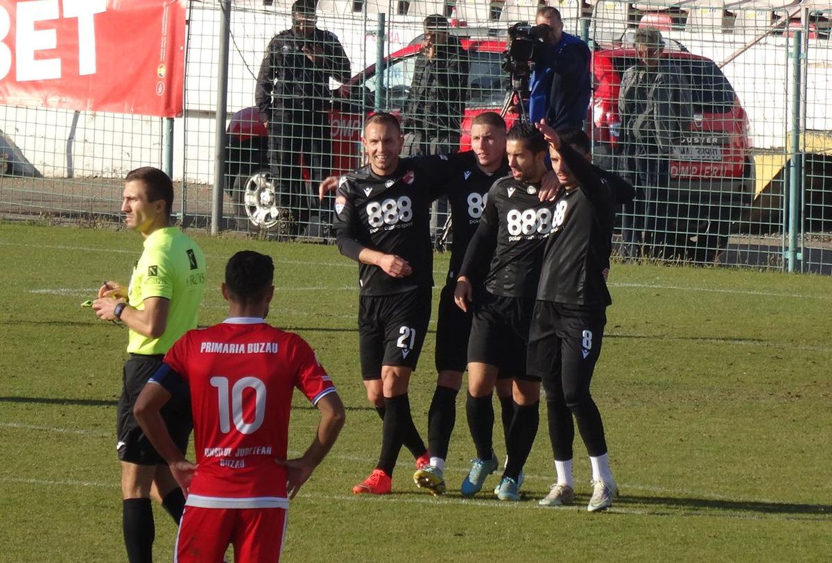 FOTO FC Buzău - Dinamo 2-2, amical 19.11.2022