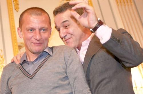 Dorinel Munteanu și Gigi Becali