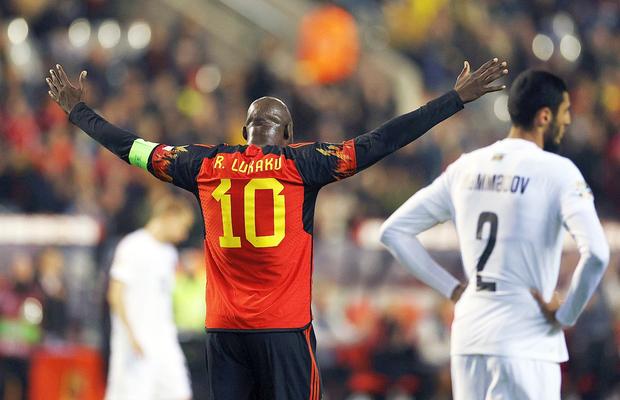 LukaKO! Prestație fabuloasă a belgianului: 4 goluri într-o repriză și a devenit UNIC în istoria preliminariilor