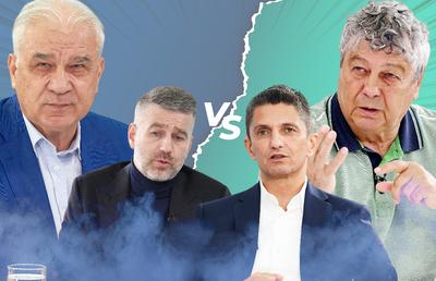 Rivalitatea antrenorilor Lucescu și Iordănescu, un duel la distanță din care fotbalul românesc a avut de câștigat
