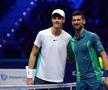 Jannik Sinner - Novak Djokovic 3-6, 3-6, finala Turneului Campionilor