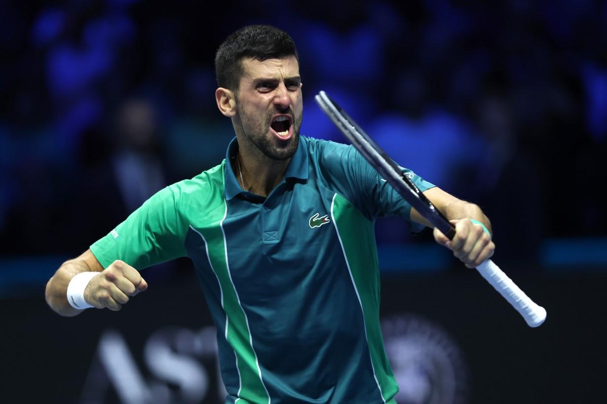 Jannik Sinner - Novak Djokovic 3-6, 3-6, finala Turneului Campionilor
