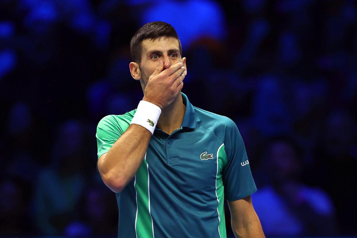 Jannik Sinner - Novak Djokovic 3-6, 3-6, finala Turneului Campionilor