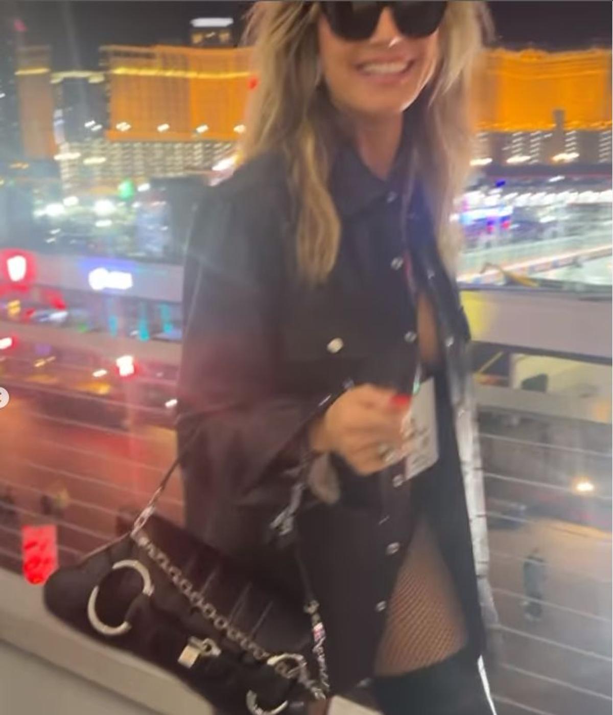 Heidi Klum la Formula 1