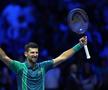 Jannik Sinner - Novak Djokovic 3-6, 3-6, finala Turneului Campionilor