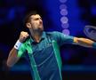 Jannik Sinner - Novak Djokovic 3-6, 3-6, finala Turneului Campionilor