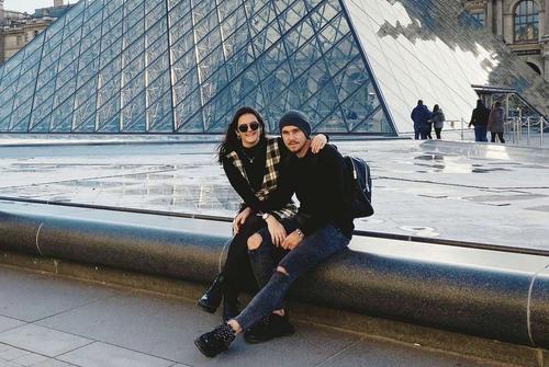 Andrei Rațiu și Irene Bort/ foto:  Instagram @andreiflorin10