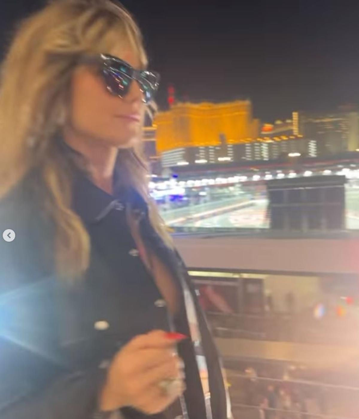 Heidi Klum la Formula 1
