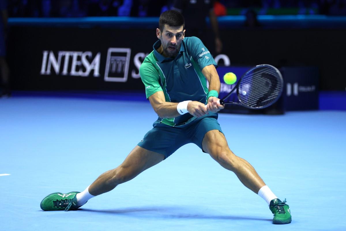 Jannik Sinner - Novak Djokovic 3-6, 3-6, finala Turneului Campionilor