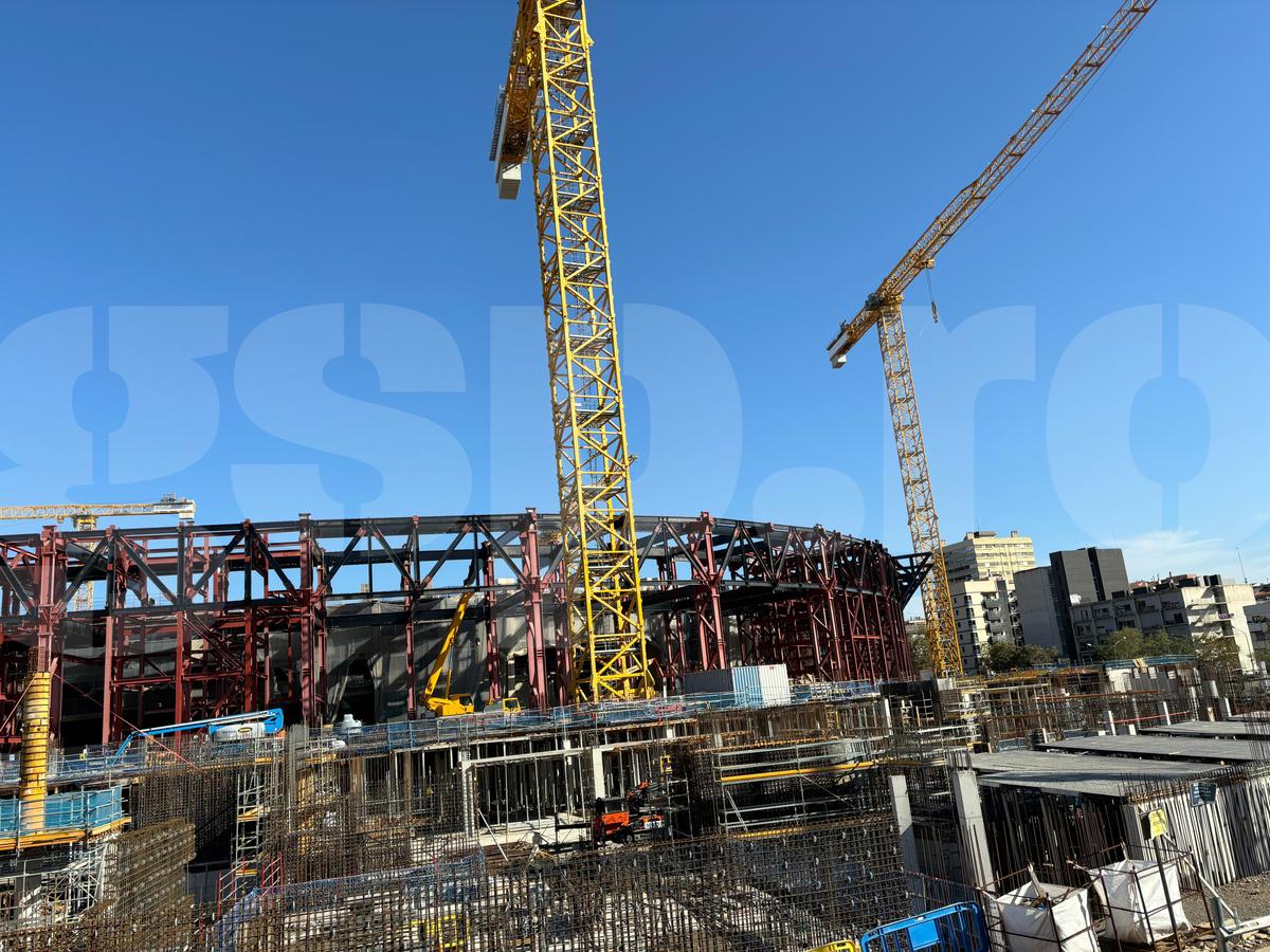 Imagini incredibile surprinse de GSP la Camp Nou » În ce stadiu se află gigantul catalan în care se vor investi 1,5 miliarde de euro!
