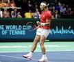 Rafael Nadal vs. Botic van de Zandschulp, primul meci al confruntării Spania-Olanda din sferturile Cupei Davis/Foto: Getty Images