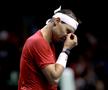 Rafael Nadal vs. Botic van de Zandschulp, primul meci al confruntării Spania-Olanda din sferturile Cupei Davis/Foto: Getty Images