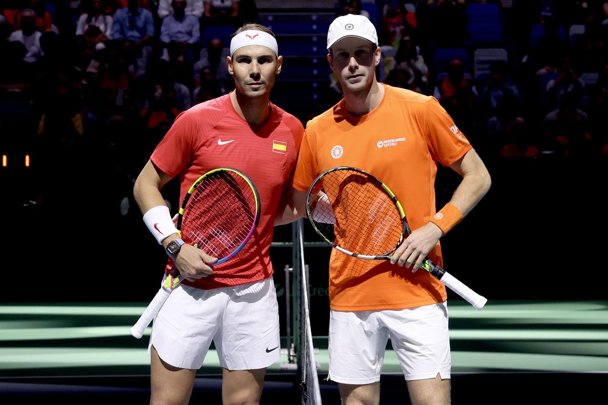 Rafael Nadal, după înfrângerea din Davis Cup: „Ar putea fi ultimul meci de simplu al carierei” » Ibericul a ajuns la un bilanț de 29-2 în partidele de simplu din competiție