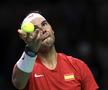 Rafael Nadal vs. Botic van de Zandschulp, primul meci al confruntării Spania-Olanda din sferturile Cupei Davis/Foto: Getty Images
