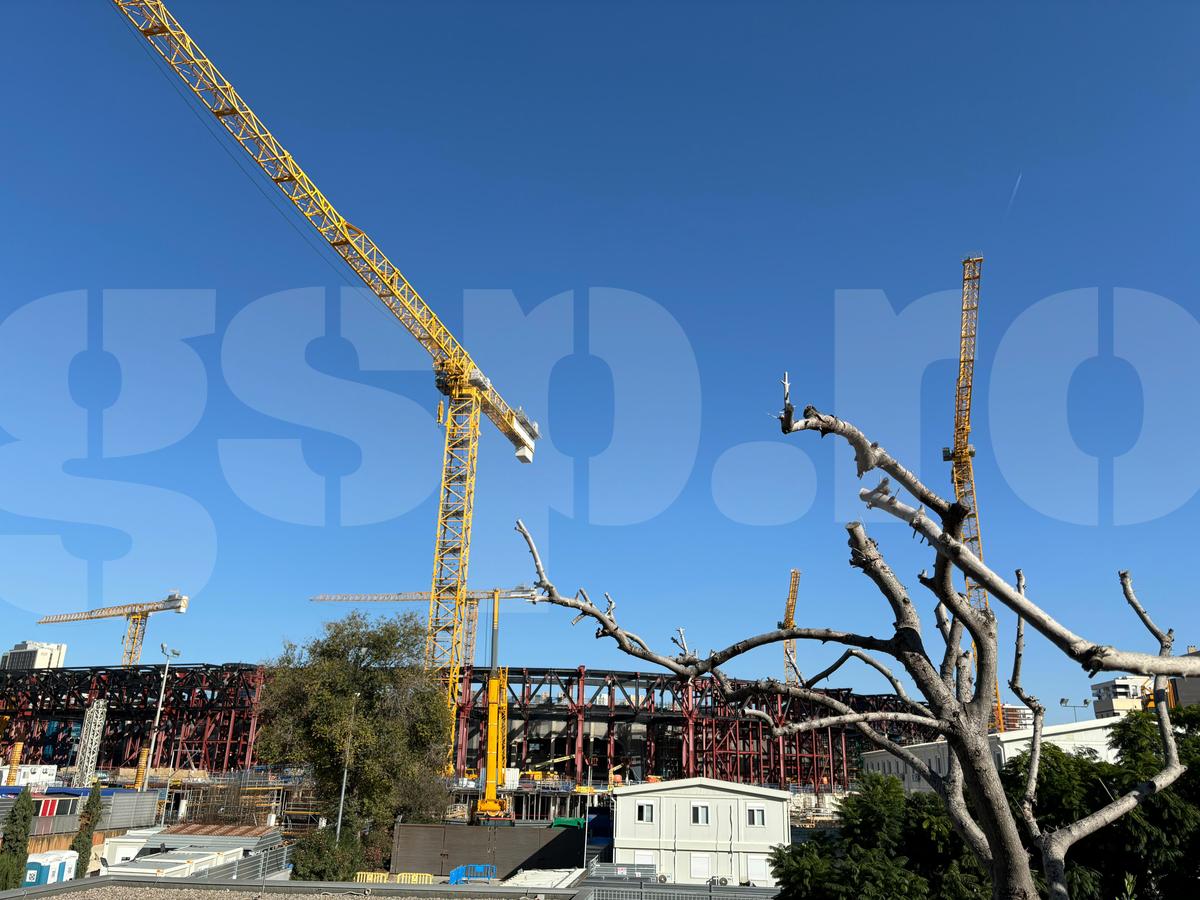 Imagini incredibile surprinse de GSP la Camp Nou » În ce stadiu se află gigantul catalan în care se vor investi 1,5 miliarde de euro!