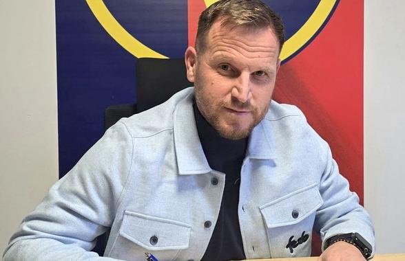 Florin Cernat a fost prezentat oficial la FCSB