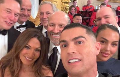 Cristiano Ronaldo, alături de bogații lumii la cina organizată de Casa Albă » Ce a vrut Donald Trump să-i transmită