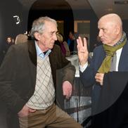 Imagini de la lansarea filmului lui Ladislau Boloni. Valentin Ceaușescu și George Copos. FOTO: Cristi Preda (GSP)