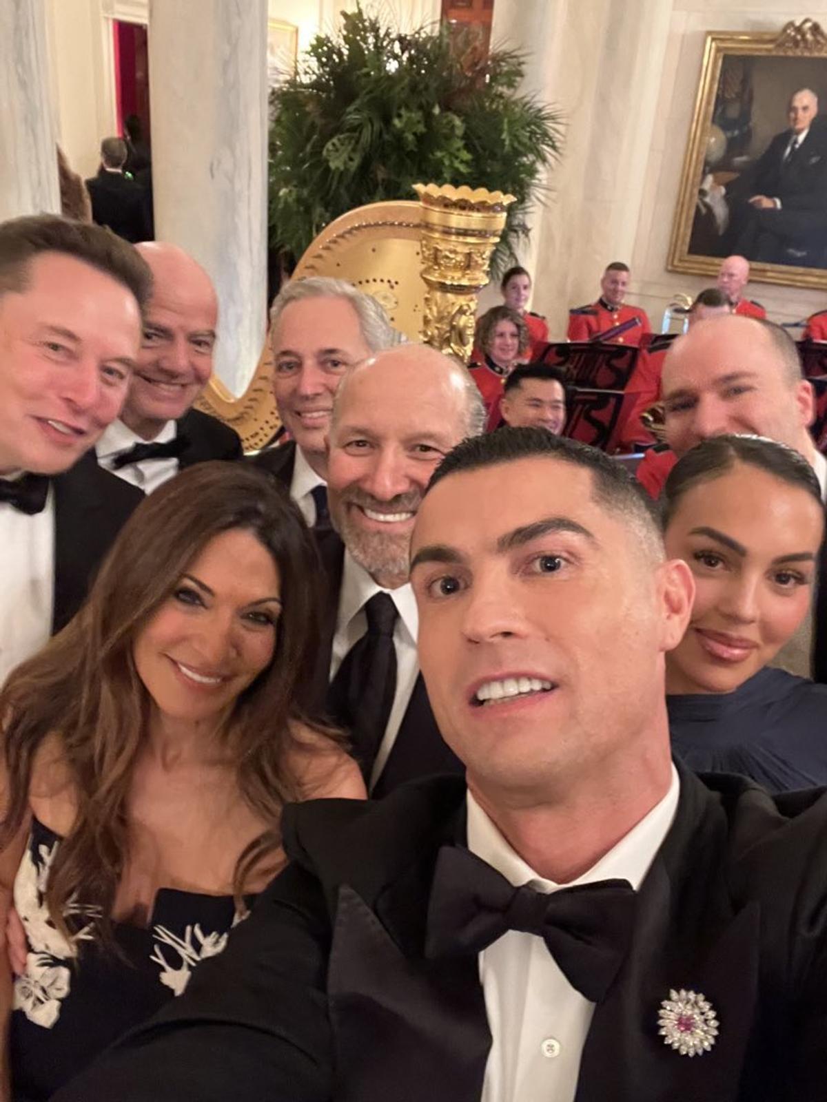 Cristiano Ronaldo la Casa Albă