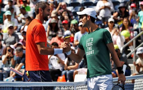 Marin Cilic și Novak Djokovic Foto: Imago Images