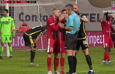 BOTOȘANI  - DINAMO 1-0 // GALERIE FOTO Hențul lui Puljic în careu a încins spiritele