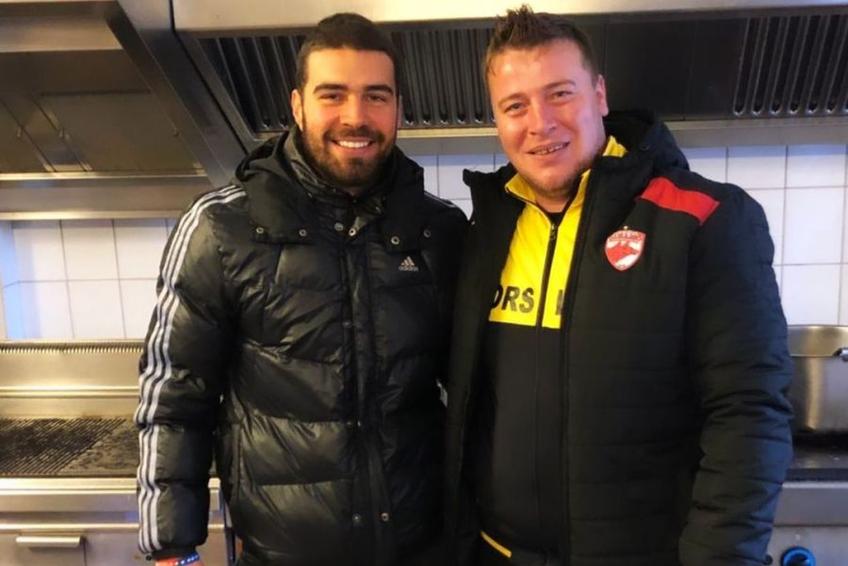 Alexander Gonzalez (în stânga) o va părăsi pe Dinamo