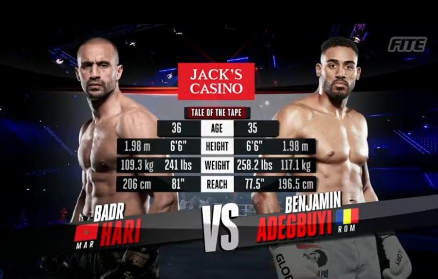 VIDEO Benny Adegbuyi, victorie FANTASTICĂ prin KO tehnic în fața lui Badr Hari!