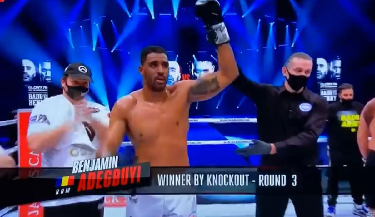 VIDEO Benny Adegbuyi, victorie FANTASTICĂ prin KO tehnic în fața lui Badr Hari!