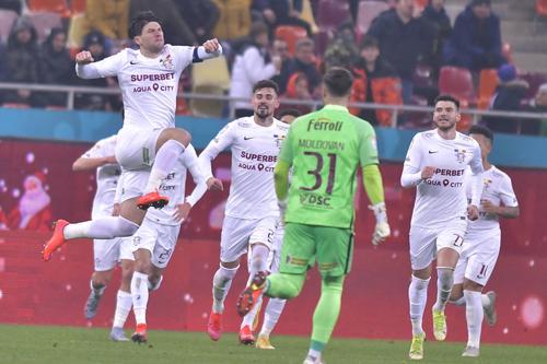 Rapid ocupă locul 6 în Liga 1 // foto: Imago Images