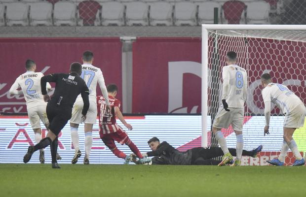 FCSB a câștigat un fotbalist » Titular de conjunctură, Târnovanu a salvat-o pe FCSB de la înfrângere