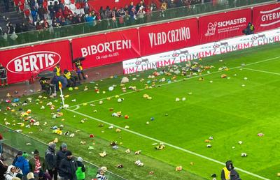 Moment deosebit în pauza meciului Sepsi - FCSB: „Împreună vrem să aducem un zâmbet”