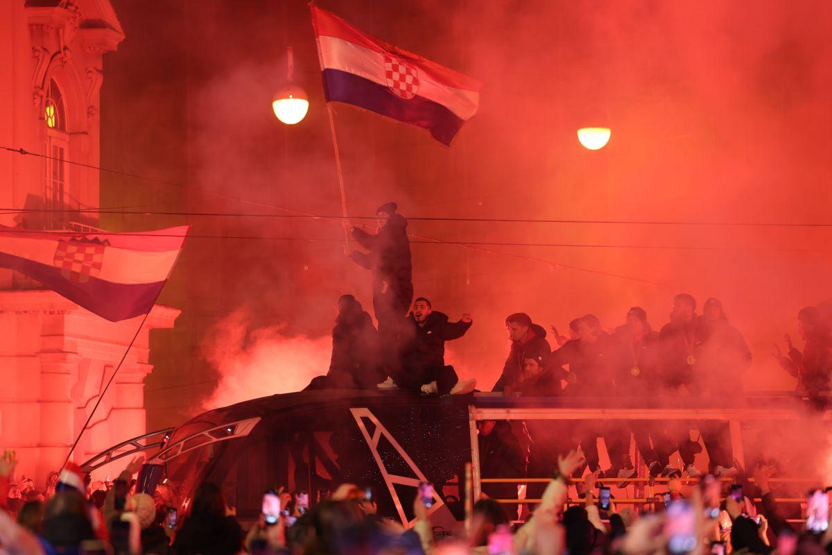 Cum au fost primiți jucătorii Croației după bronzul de la Campionatul Mondial