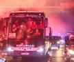 Scene FABULOASE pe străzile din Zagreb » Croații s-au strâns cu zecile de mii pentru a sărbători alături de fotbaliști bronzul de la Mondial: „Josko, accepți oferta?”