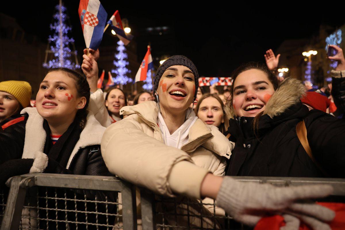 Cum au fost primiți jucătorii Croației după bronzul de la Campionatul Mondial