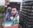 Messi - mural Argentina