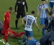 Emoții pentru FCSB » Ngezana s-a lovit puternic și nu a mai putut continua meciul