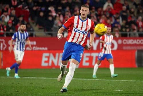 Artem Dovbyk a marcat cu Alaves din penalty // Foto: Imago