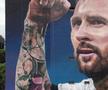 Messi - mural Argentina