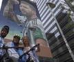 Mural impresionant dedicat lui Leo Messi în Buenos Aires » Portret după primul gol marcat la Mondialul din Qatar