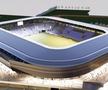 Așa va arăta noul stadion din Pitești / Sursă foto: Facebook@ Construcții Erbașu