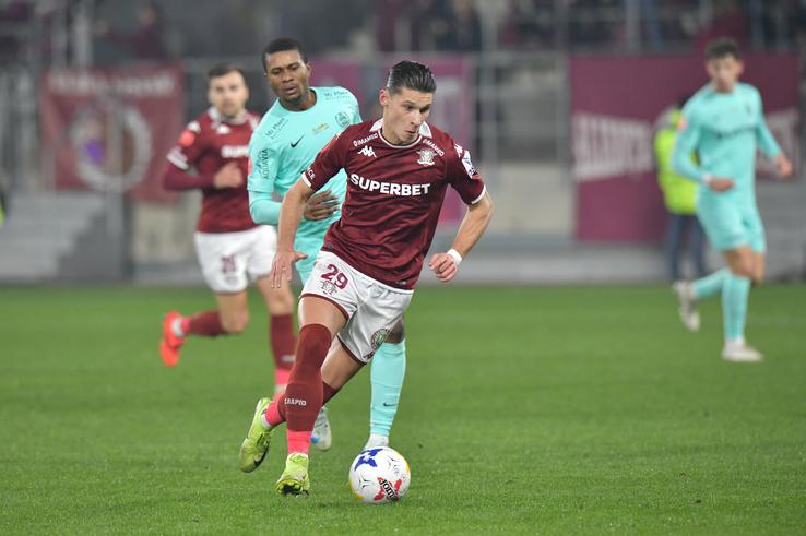 Rapid - CFR Cluj, în Cupa României // foto: Cristi Preda (GSP)