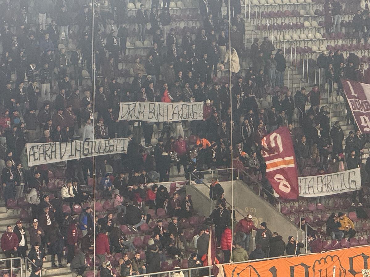 Toți „feroviarii” sunt fericiți! CFR Cluj câștigă în Giulești, Rapid evită Universitatea Craiova în „sferturile” Cupei României Betano » Situația finală în grupă