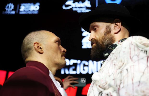 11 minute și 20 de secunde de contact vizual între Tyson Fury și Oleksandr Usyk: „S-a terminat cu vorba. Voi provoca multă durere”