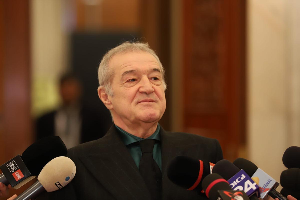 Gigi Becali a venit în Parlamentul României » Discurs pro Călin Georgescu și Potra: „Am și eu cuțit în mașină. Sunt legionar și terorist?”
