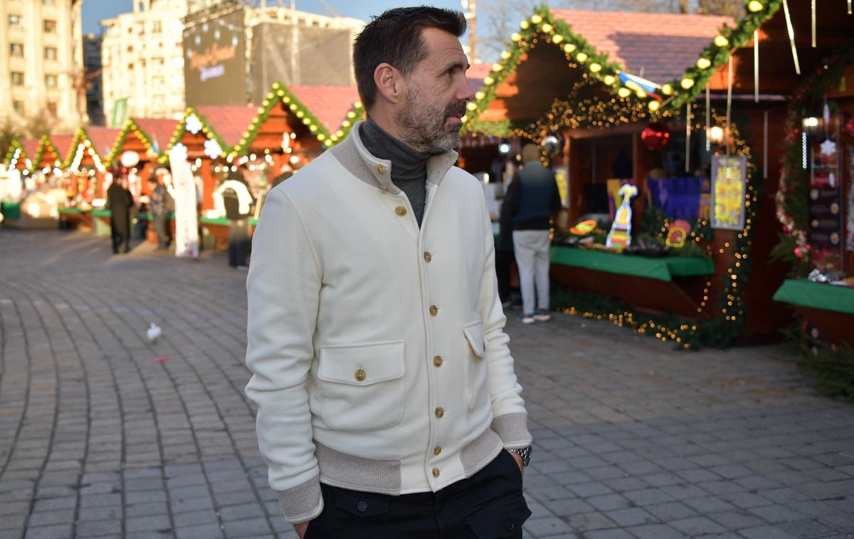 Zeljko Kopic la Târgul de Crăciun București