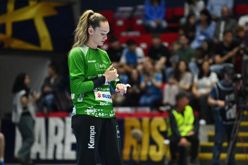 Evelina Eriksson, portărița lui CSM București, va juca pentru Gloria Bistrița în perioada 2026-2028/Foto: Imago Images
