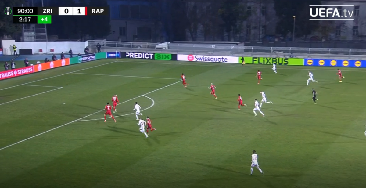 Zrinjski - Rapid Viena: cum a fost decis meciul din Conference League