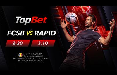 FCSB vs Rapid și alte meciuri de top programate în ultima etapă din Superliga - prezentare și cote la pariuri